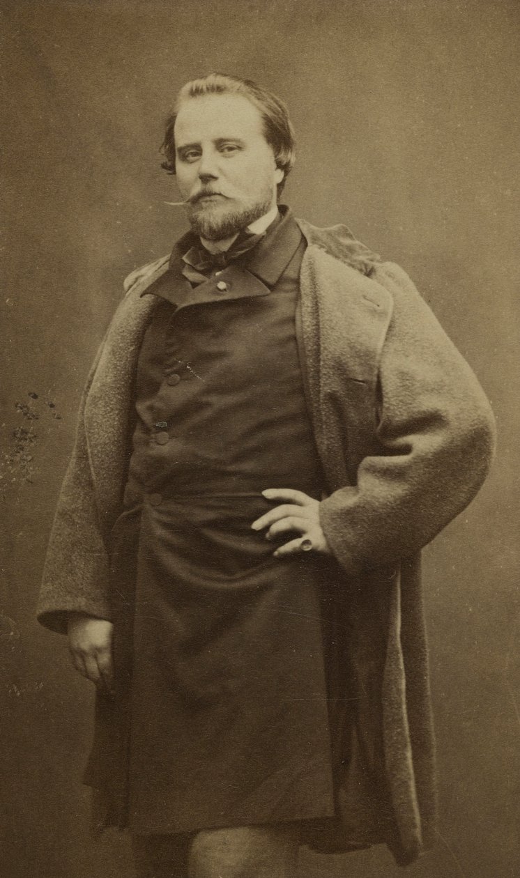 Portrait of Charles Basset (1822-1869) by Etienne Carjat