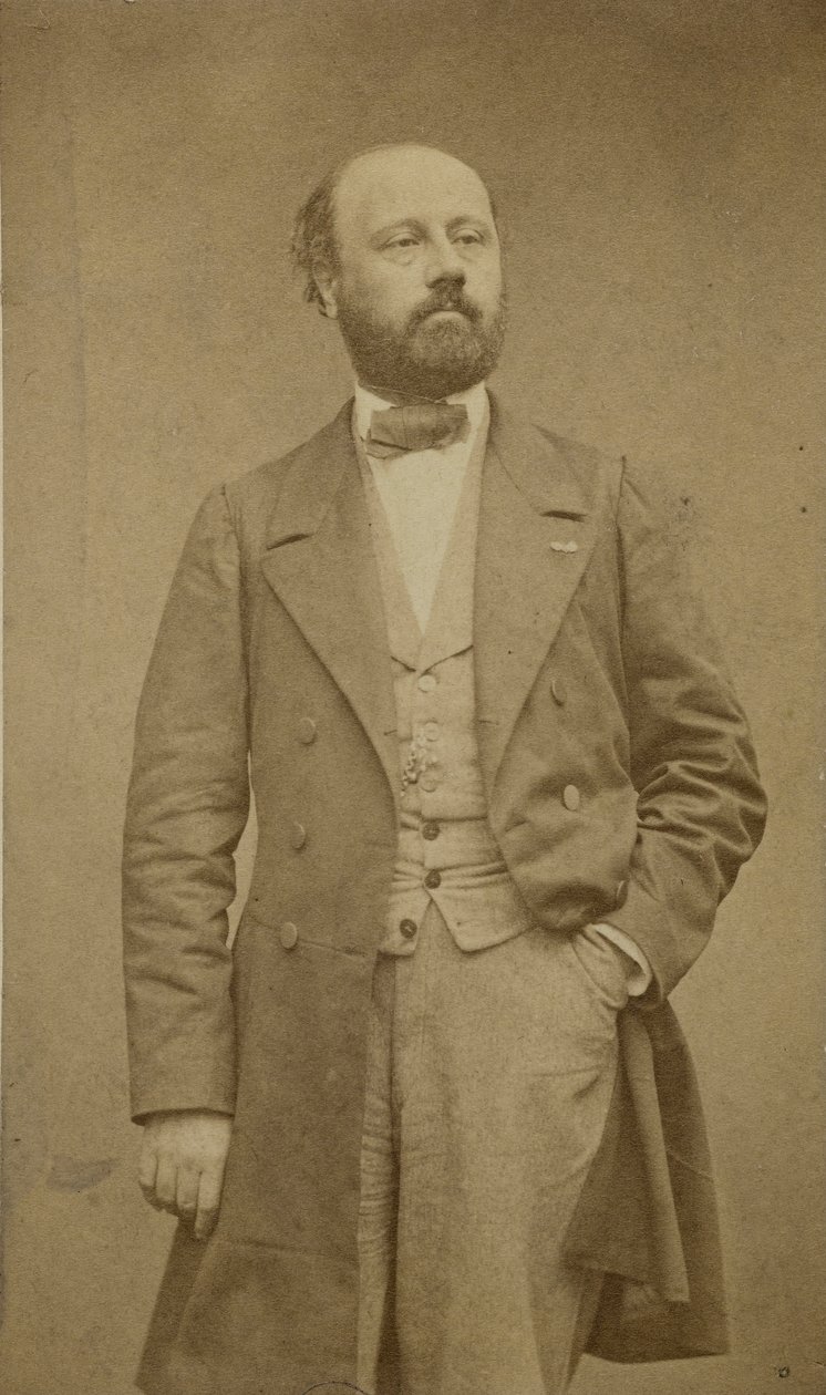 Portrait of the composer François Bazin 1816-1878 by Etienne Carjat
