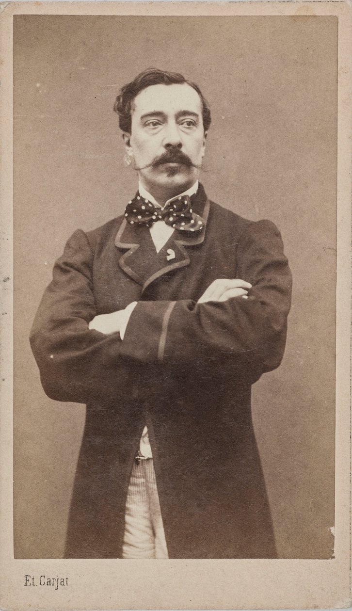 Portrait of the painter Alfred Stevens 1828-1906, c. 1870 by Etienne Carjat