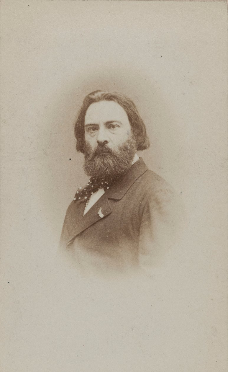 Portrait of the pianist and composer Émile Prudent by Etienne Carjat