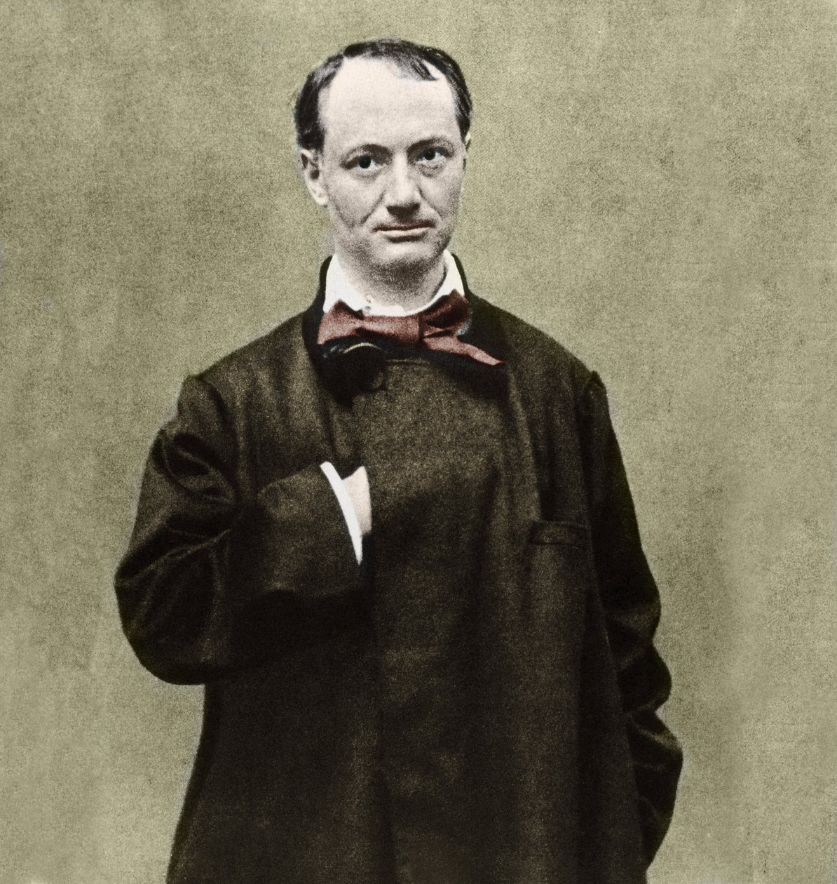 Portrait of the poet Charles Baudelaire (1821-1867) by Etienne Carjat