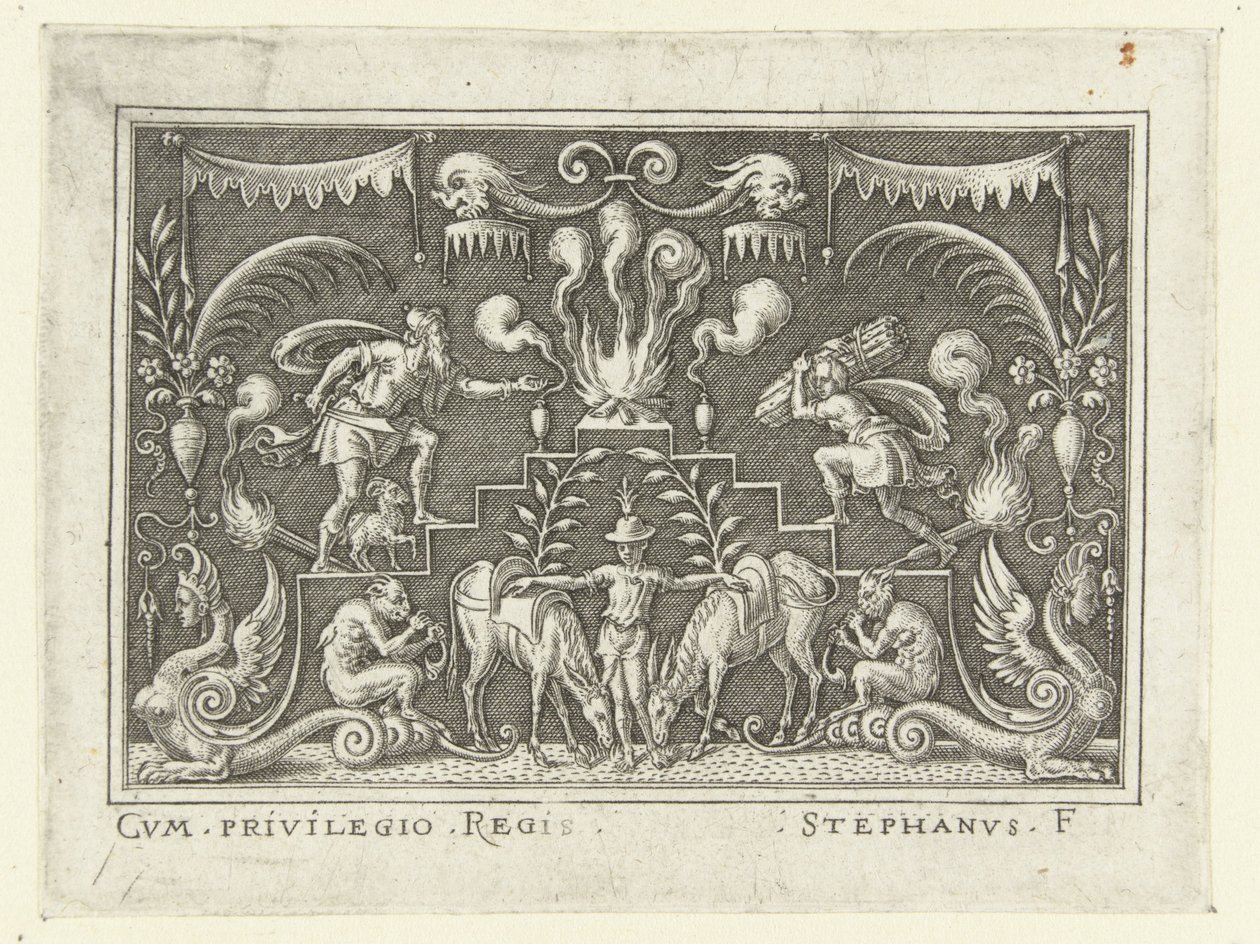 Abraham Sacrificing Isaac by Etienne Delaune