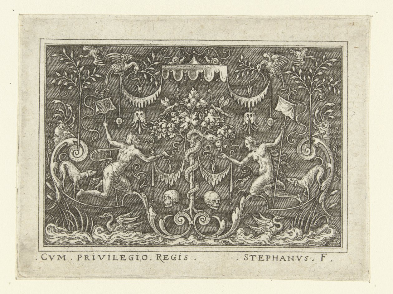 The Fall of Man (later version) (series title) by Etienne Delaune