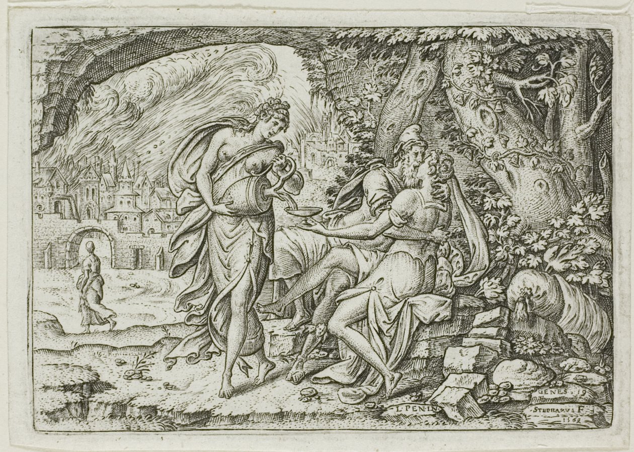 Lot and His Daughters by Etienne Delaune