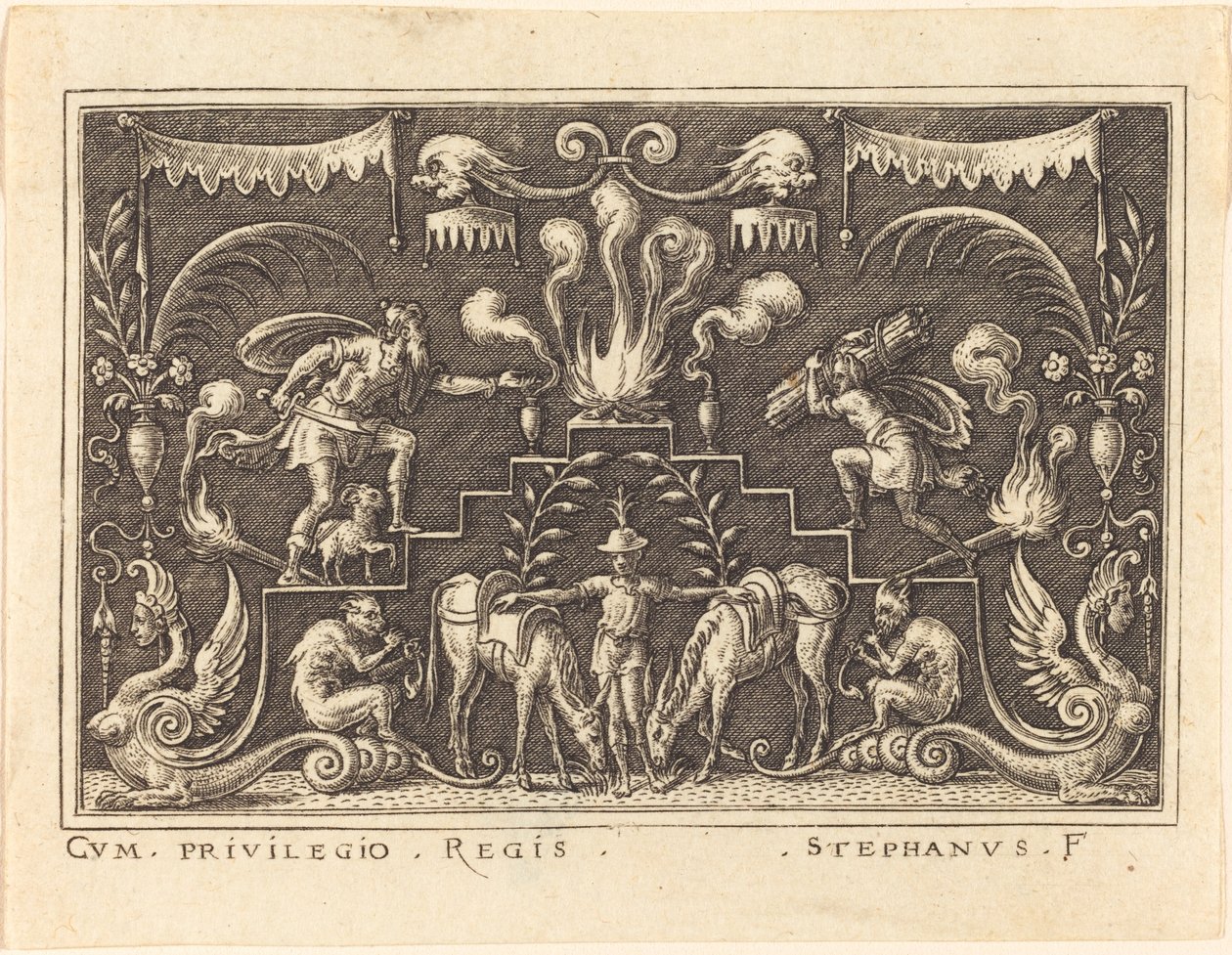 Sacrifice of Abraham by Etienne Delaune