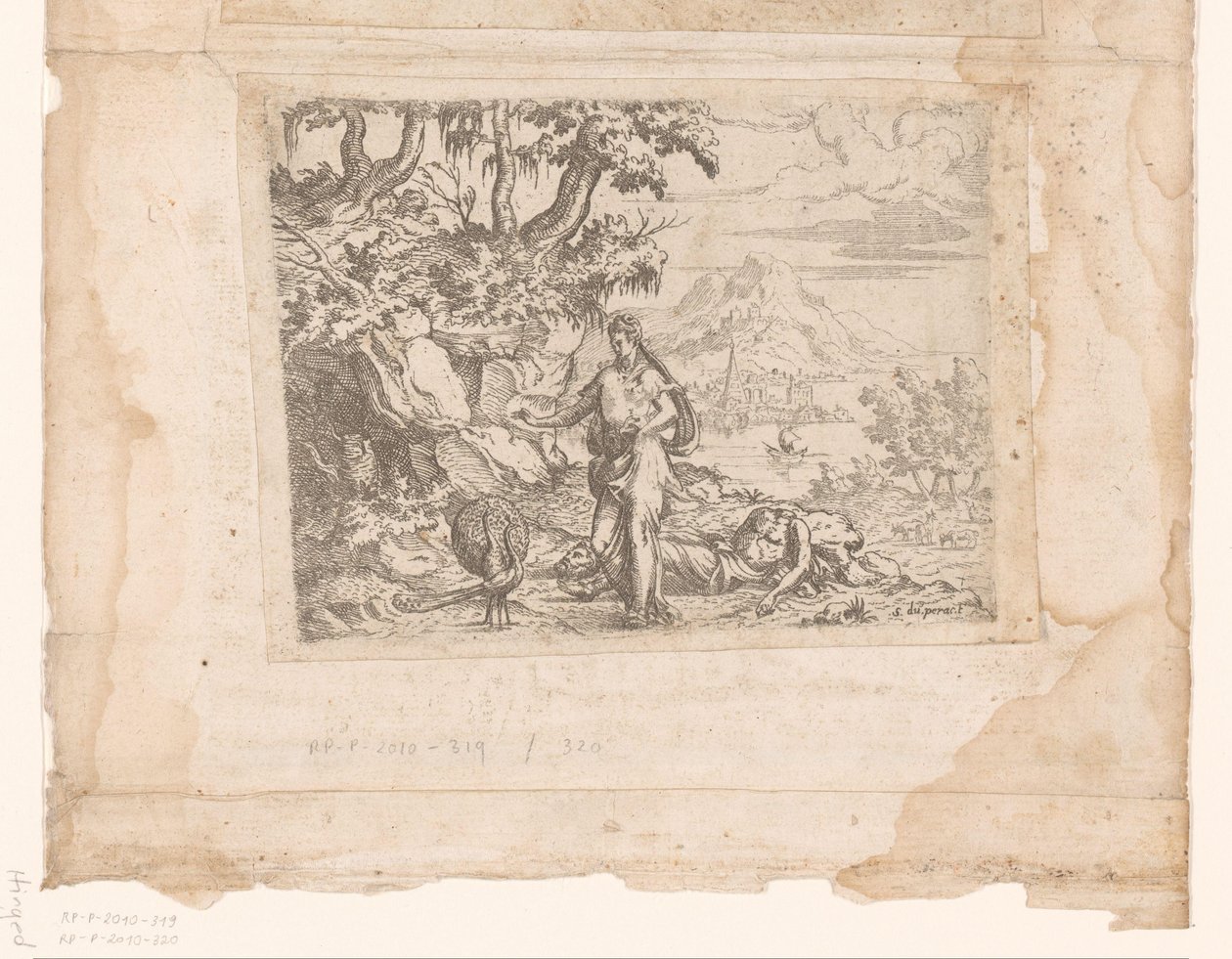 Landscape with Juno Scattering the Eyes of Argus on a Peacock