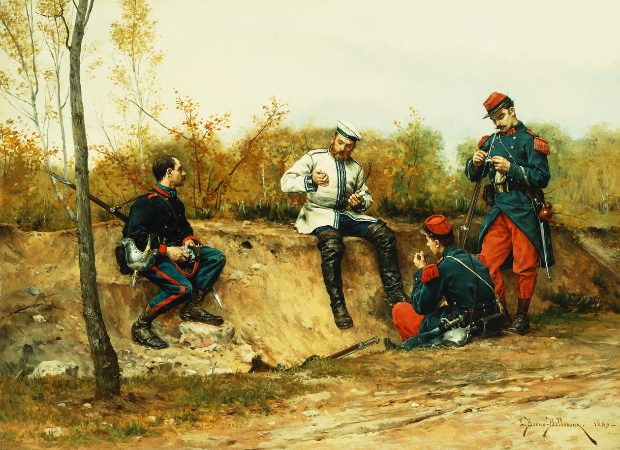 The Prisoner by Etienne Prosper Berne Bellecour