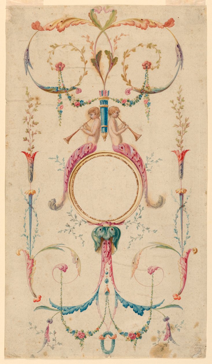 Panel Decoration, ca. 1780 by Etienne de Lavallee-Poussin