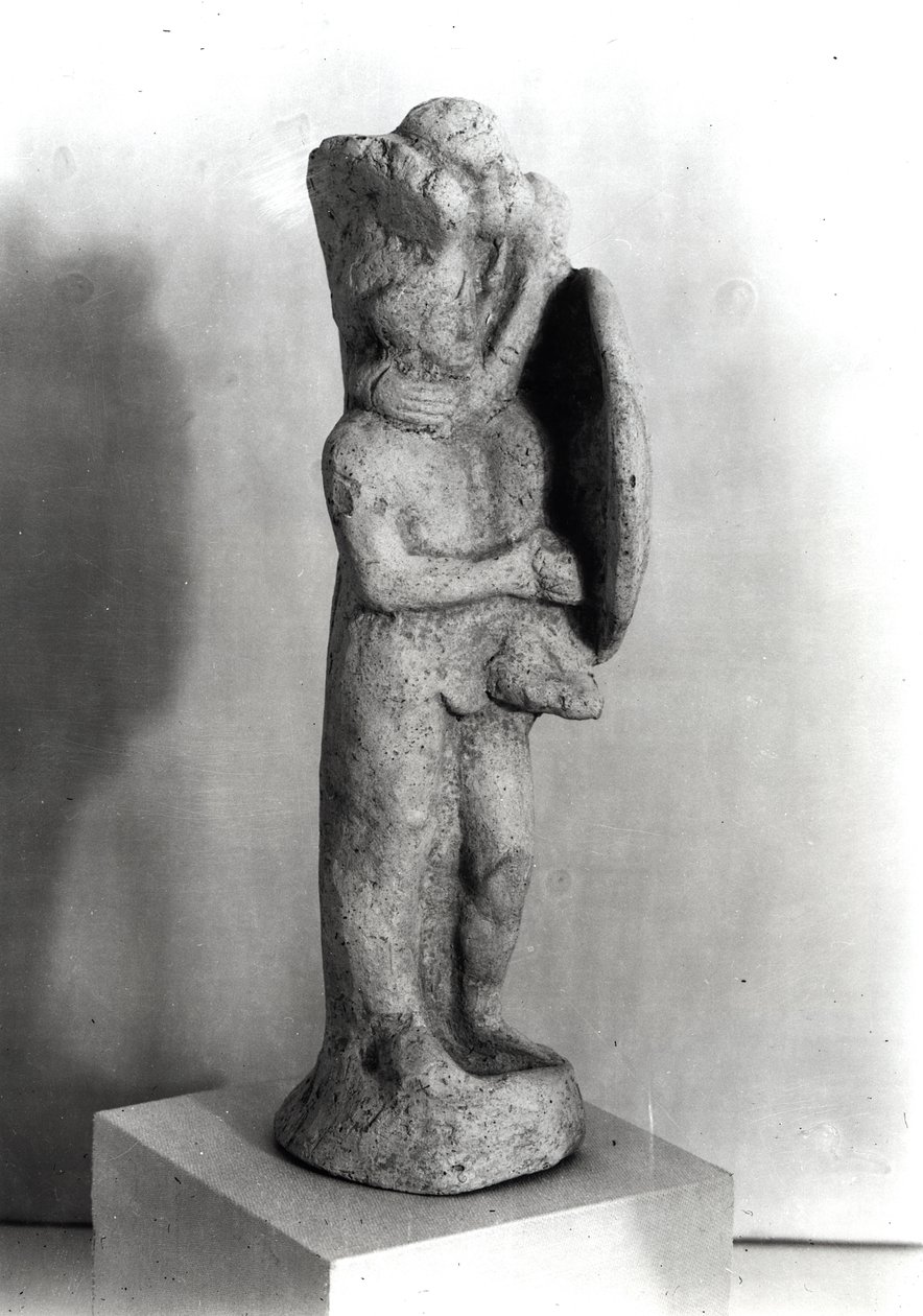Aeneas and Anchises, from the Campetti Sanctuary, Veies by Etruscan