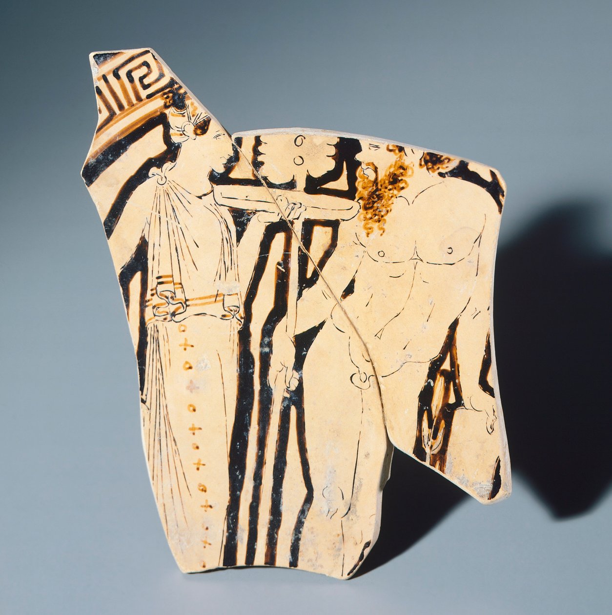 Kylix by the Villia Giulia Painter (fragment) by Etruscan