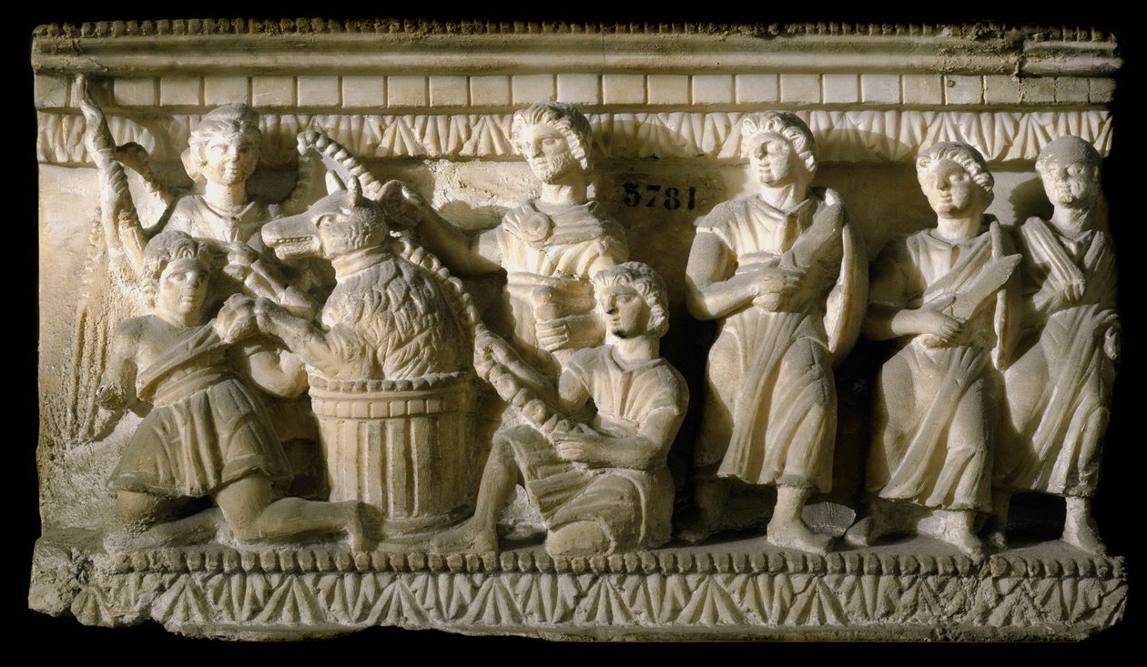 Etruscan Art: Ulysses and His Companions During Their Encounter with Circe (from 