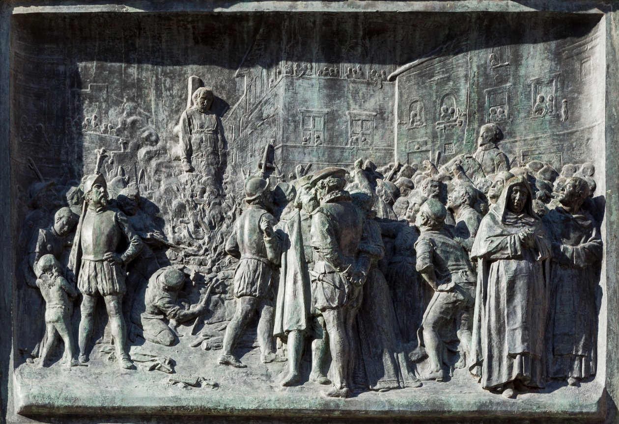 Giordano Bruno burned at the stake, Campo de