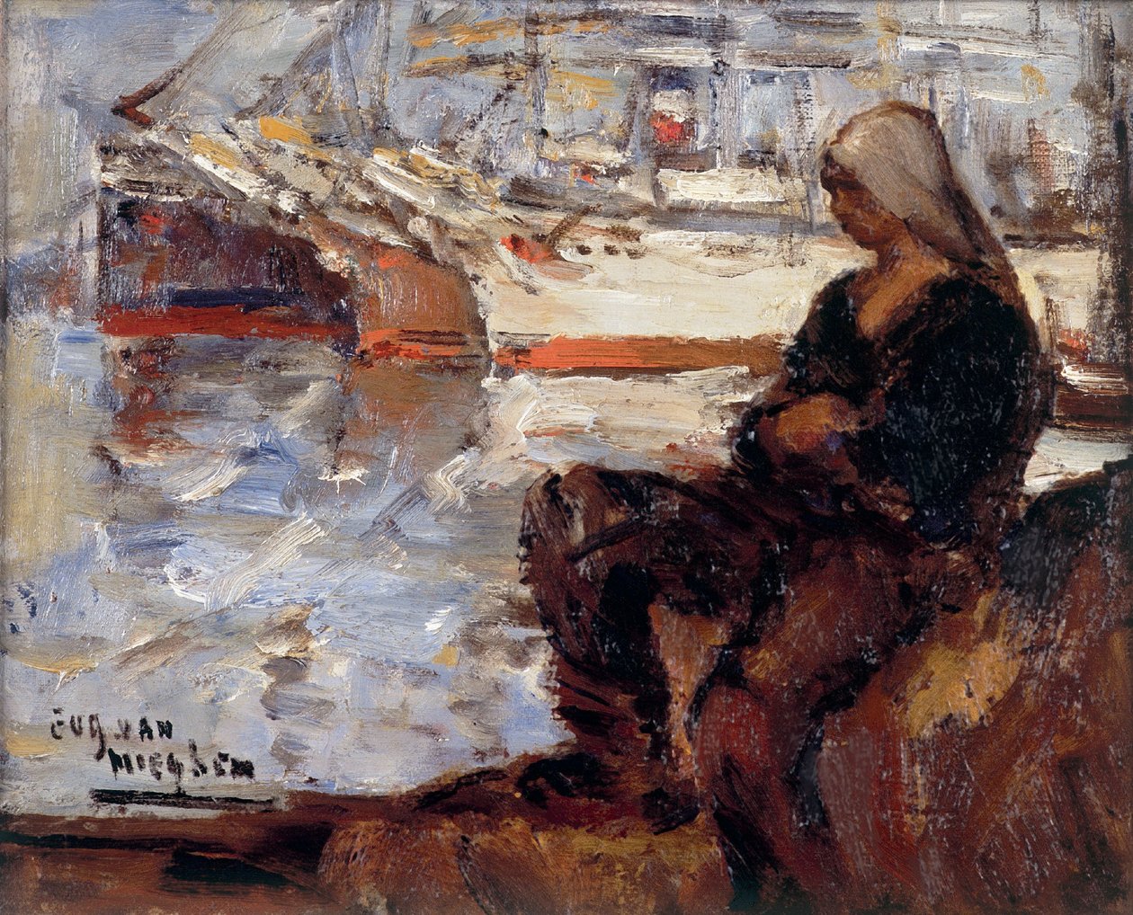 Dockhand by Eugeen van Mieghem