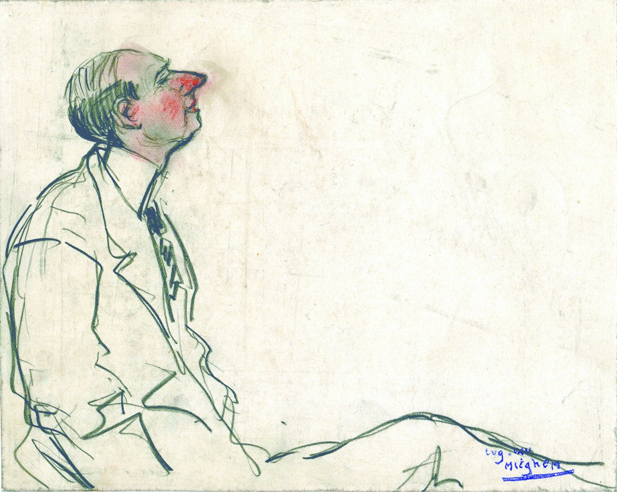 Ernest Van den Bosch by Eugeen van Mieghem