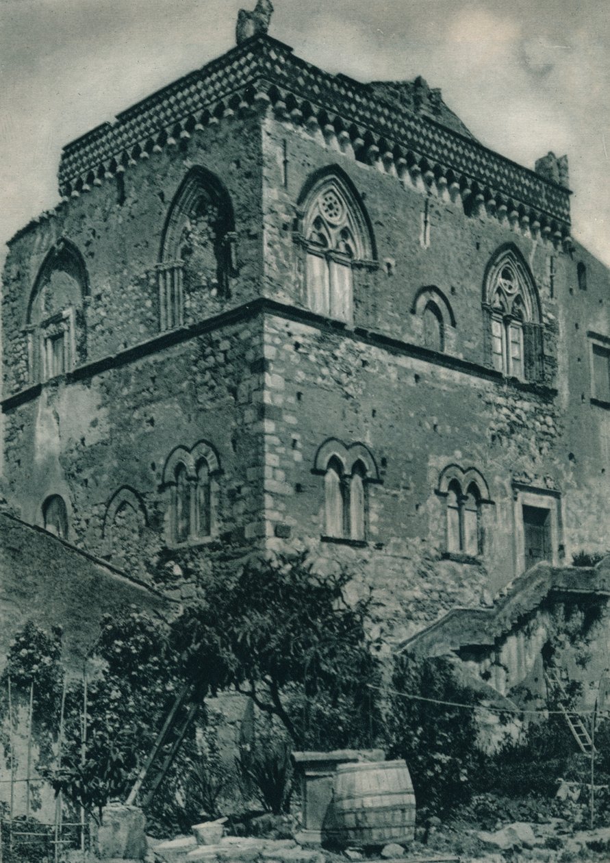House from the Time of Islamic Rule, Taormina, Sicily, Italy by Eugen Poppel