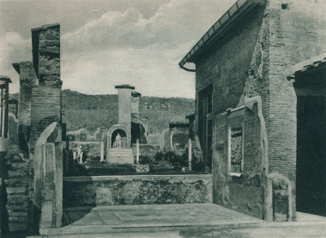 Street Ascending to the Forum, Pompeii, Italy by Eugen Poppel