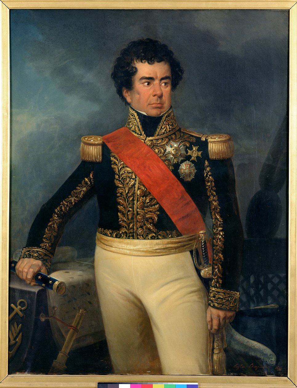 Portrait of Victor-Guy Baron Duperre by Eugene Charpentier