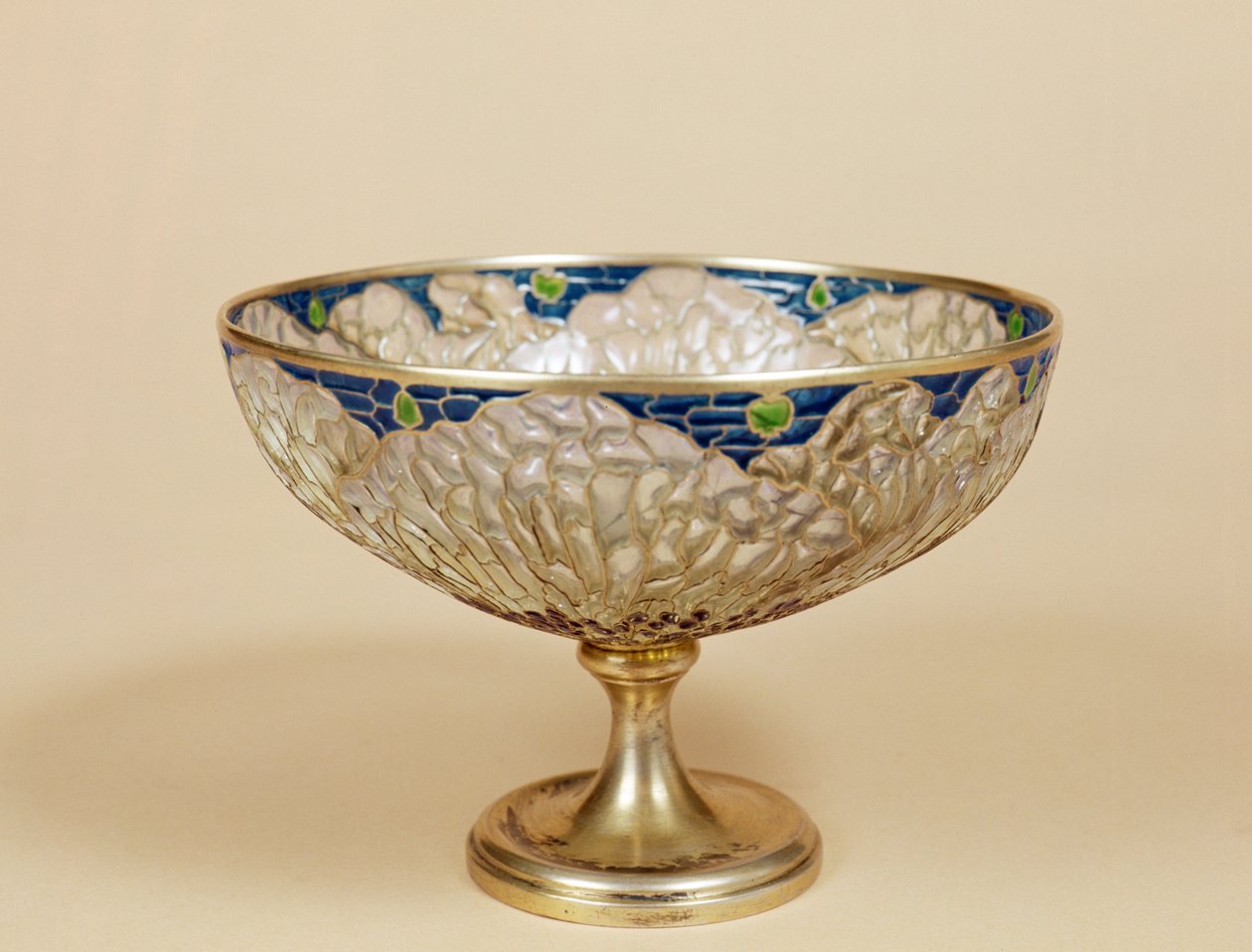 Plique-à-jour Cup, c.1900 by Eugene Feuillatre