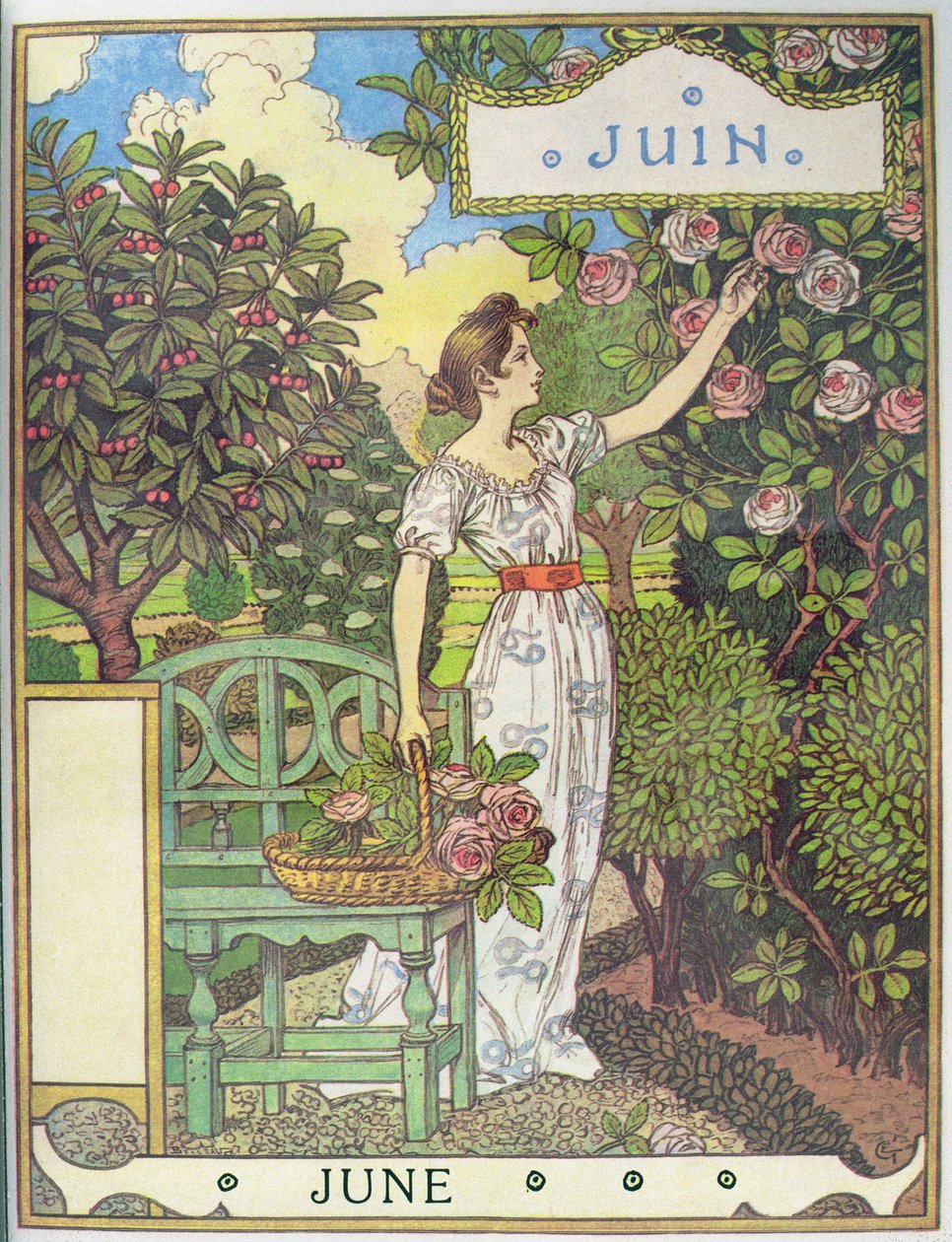 June by Eugene Grasset