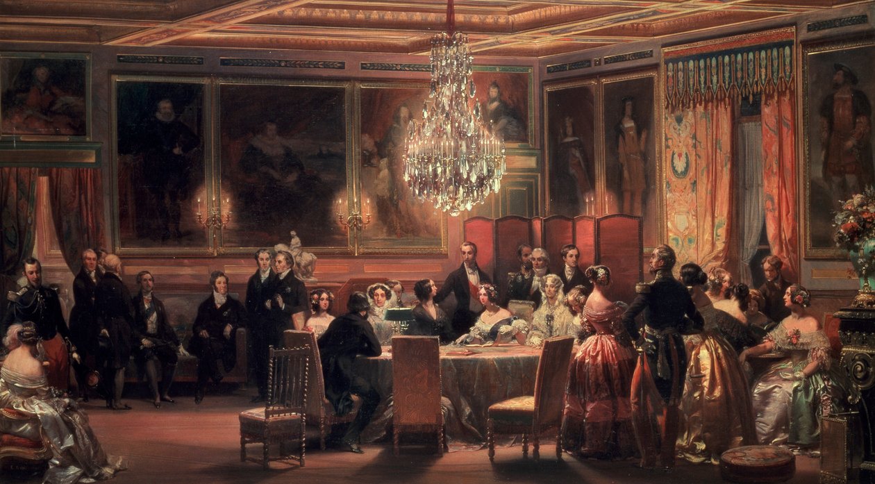 Reception in Honor of Queen Victoria at Chateau d