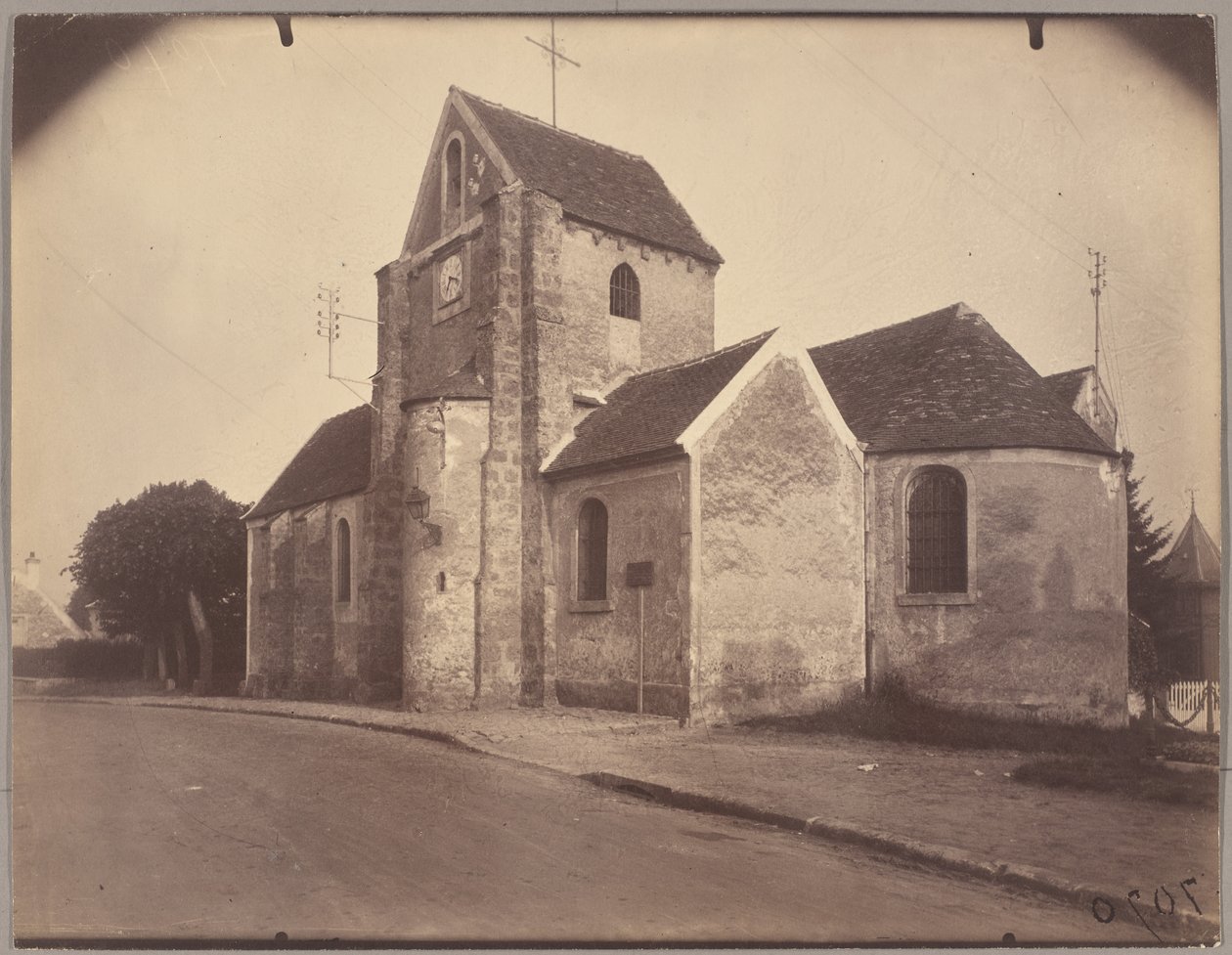 Bures (Church) by Eugène Atget