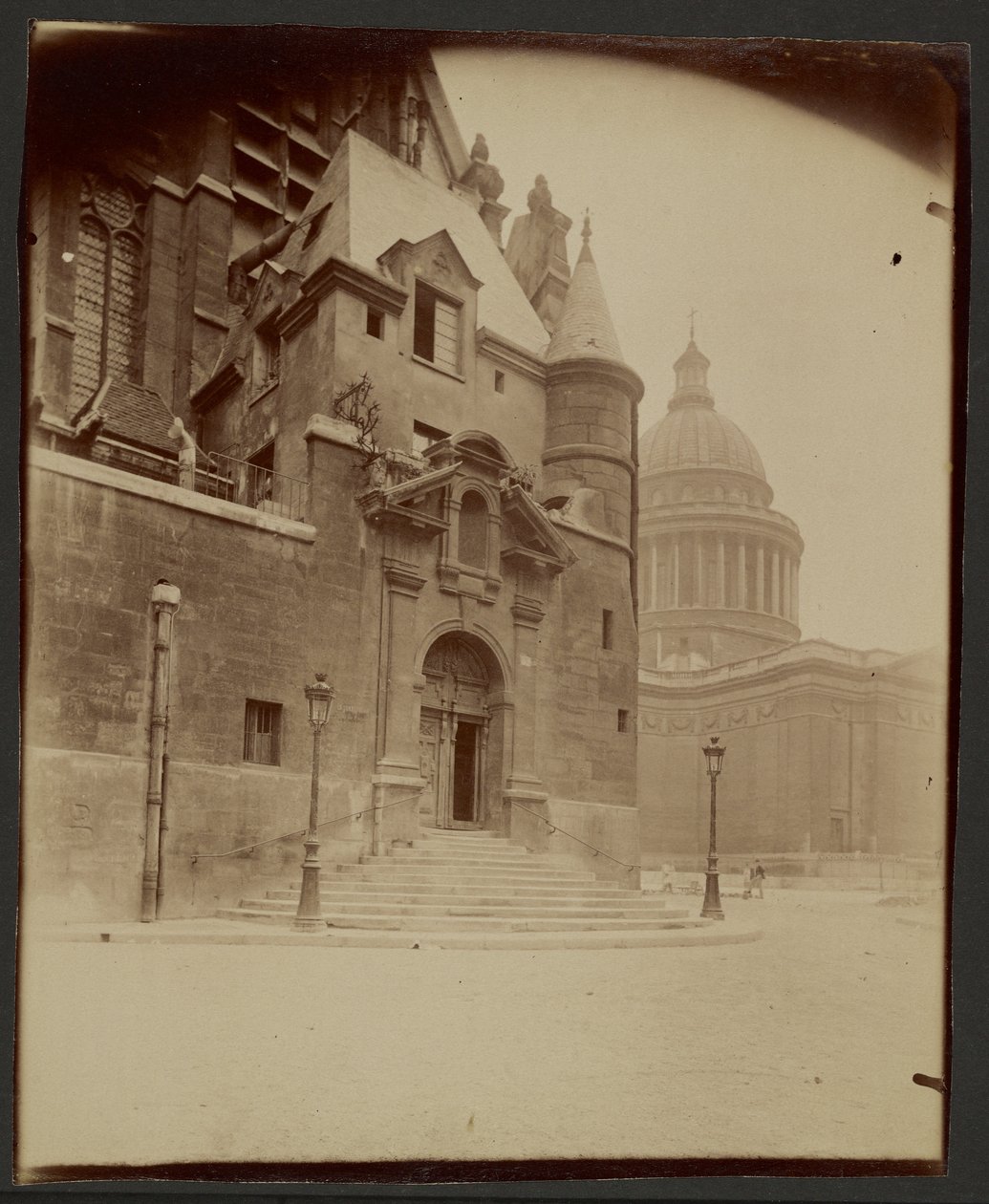 Saint-Etienne-du-Mont Church and Pantheon by Eugène Atget