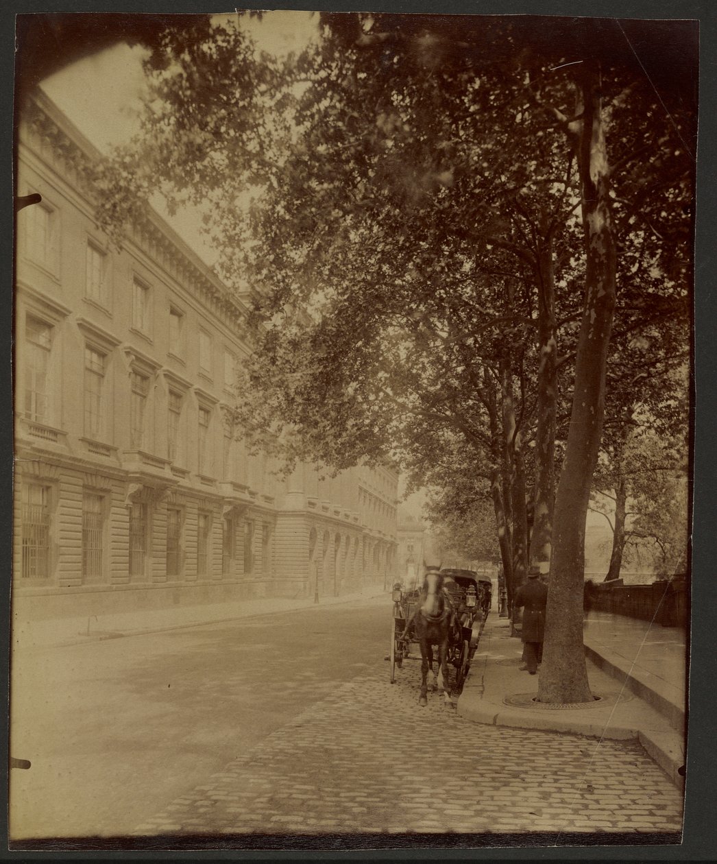 The Mint by Eugène Atget