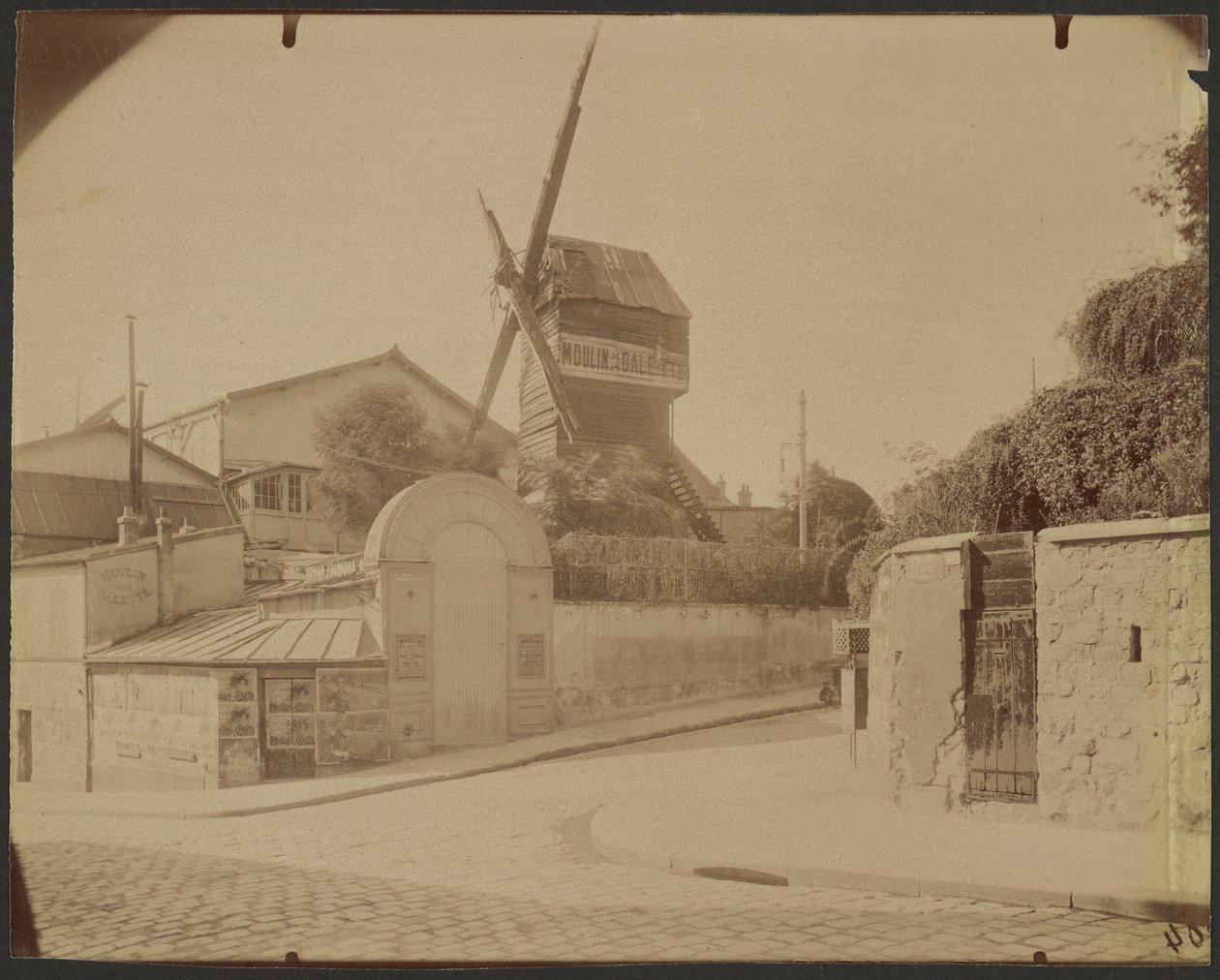 Moulin de la Galette by Eugène Atget