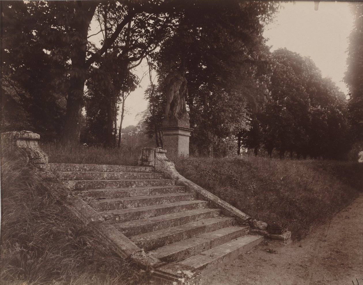 Parc de Sceaux, 1925 by Eugène Atget