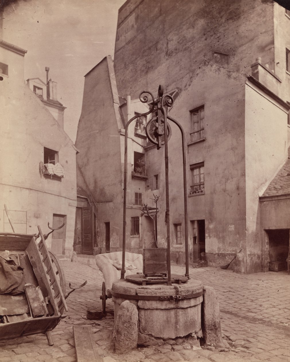 Rue Saint-Jacques by Eugène Atget