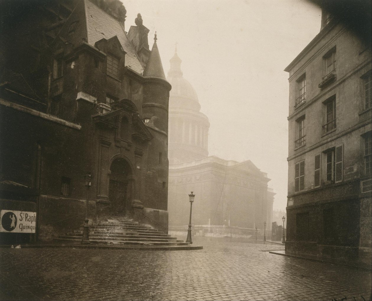Rue de la Montagne Sainte-Geneviève by Eugène Atget