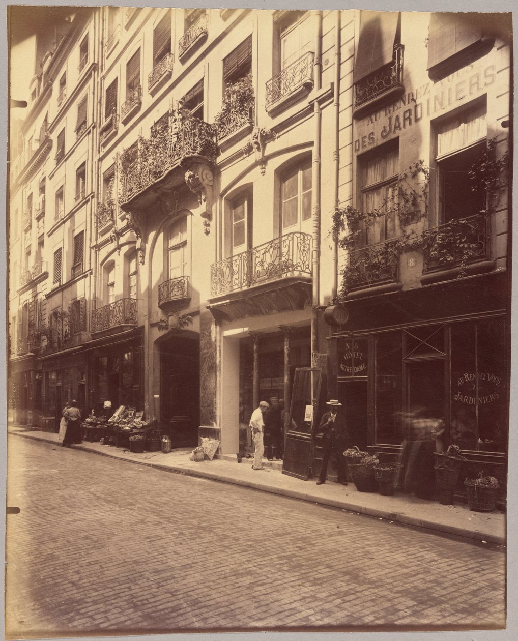 Rue du Petit-Pont by Eugène Atget