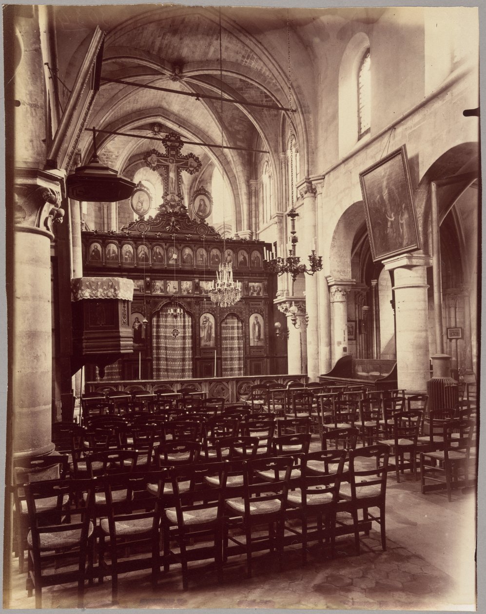 Saint-Julien-le-Pauvre by Eugène Atget