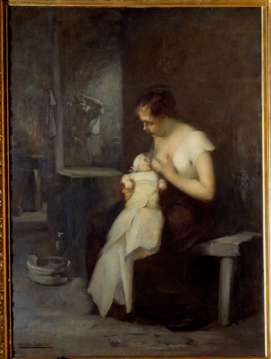 Nursing Woman by Eugène Carrière