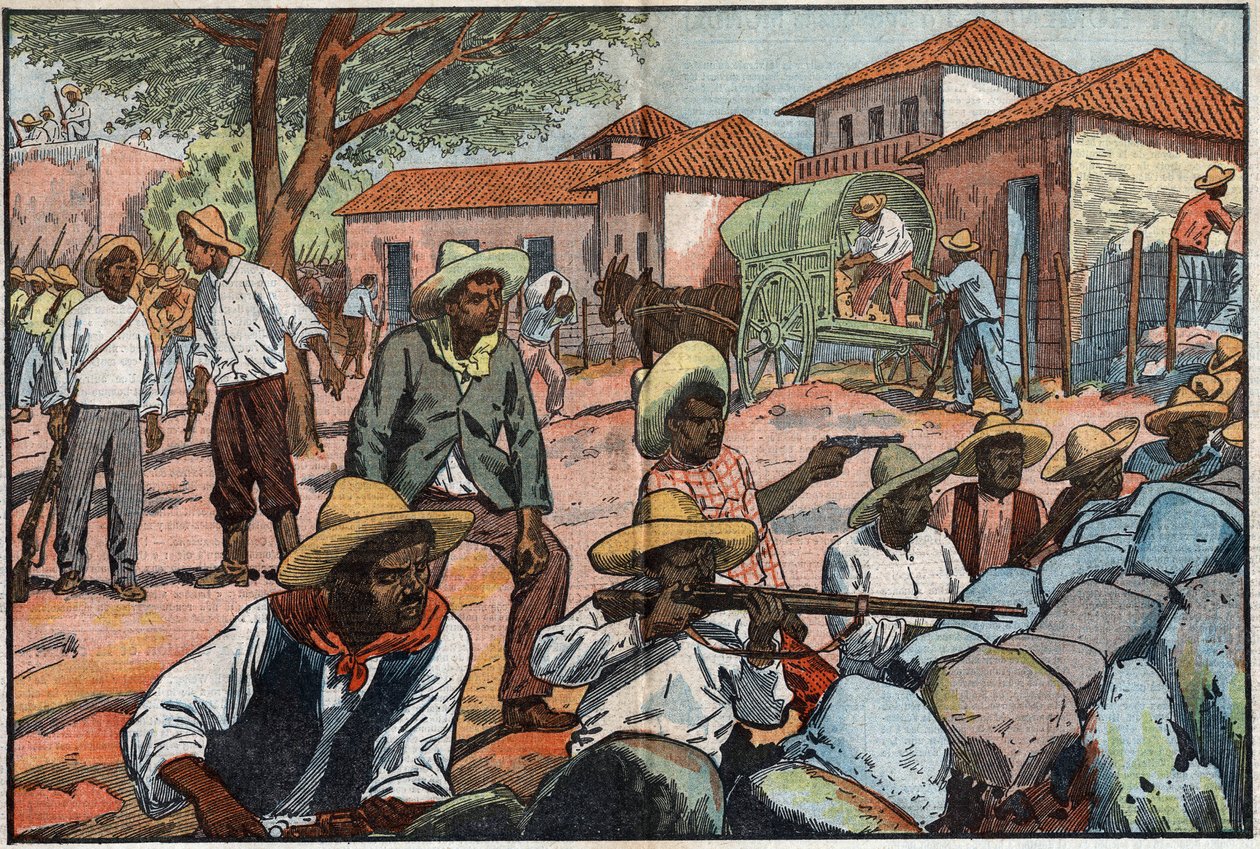 Anti-American Rebellion in Nicaragua by Eugene Damblans
