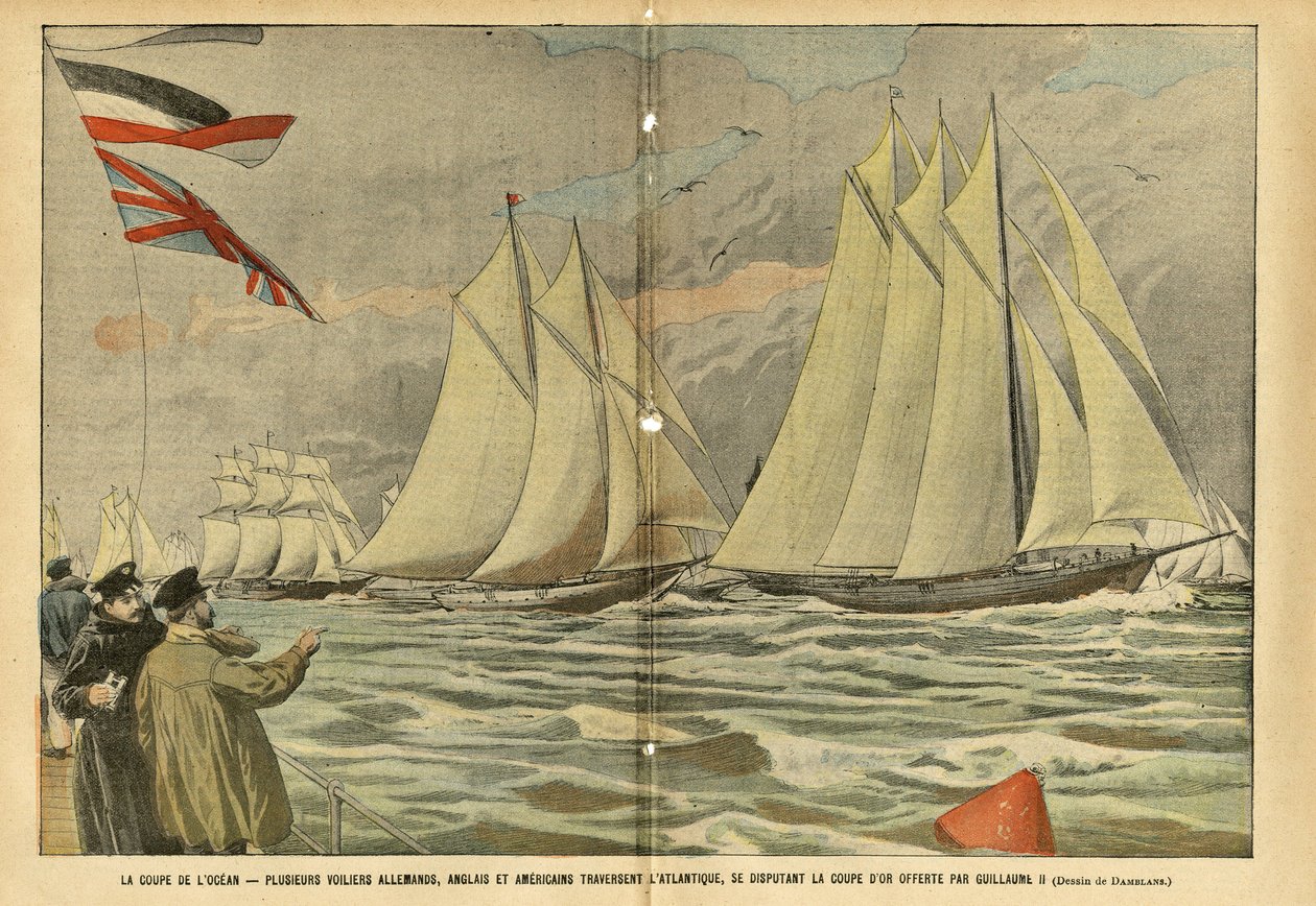 Illustration by Eugene Damblans (1865-1945) in Le Pelerin, 04/06/05 - La Coupe de l