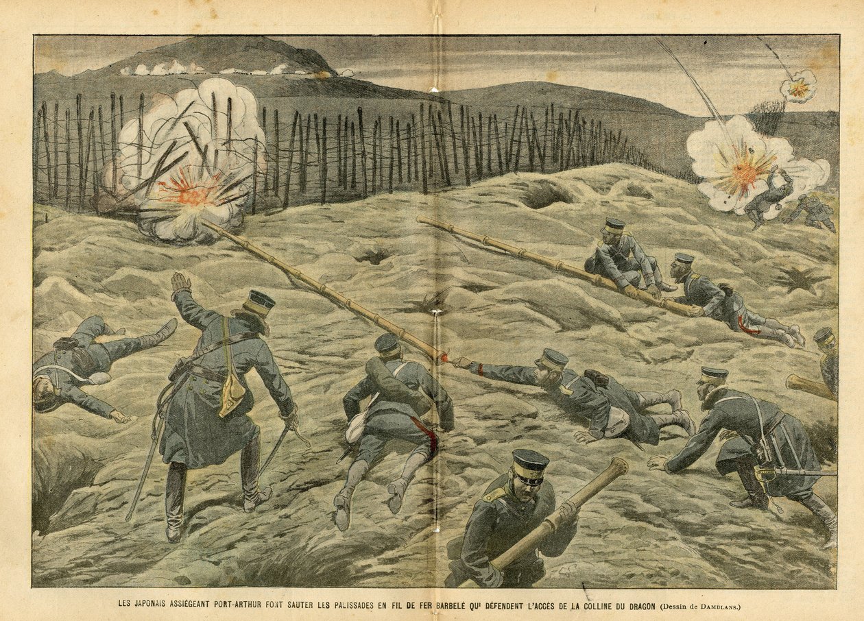 Illustration of Eugene Damblans in Le Pelerin by Eugene Damblans