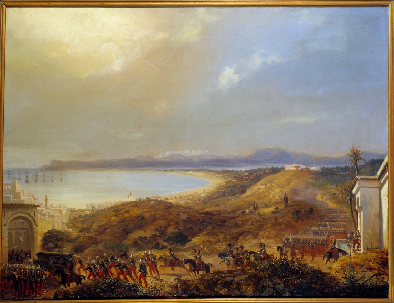 The French Army Entered Algiers on July 5 by Eugene Flandrin
