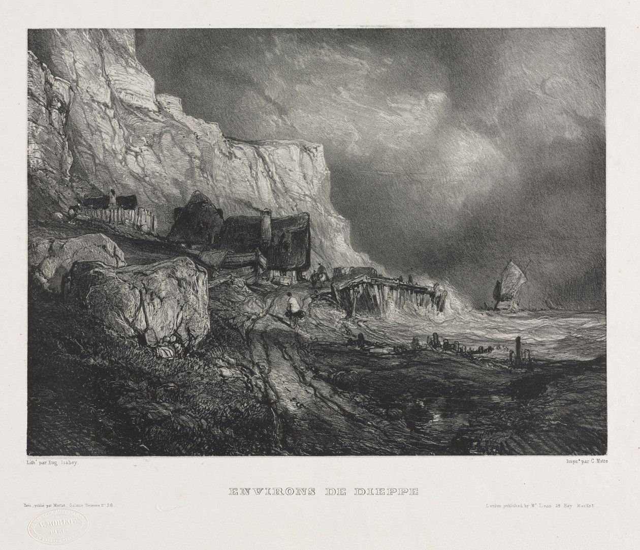 Six Marines, 1833 by Eugene Isabey
