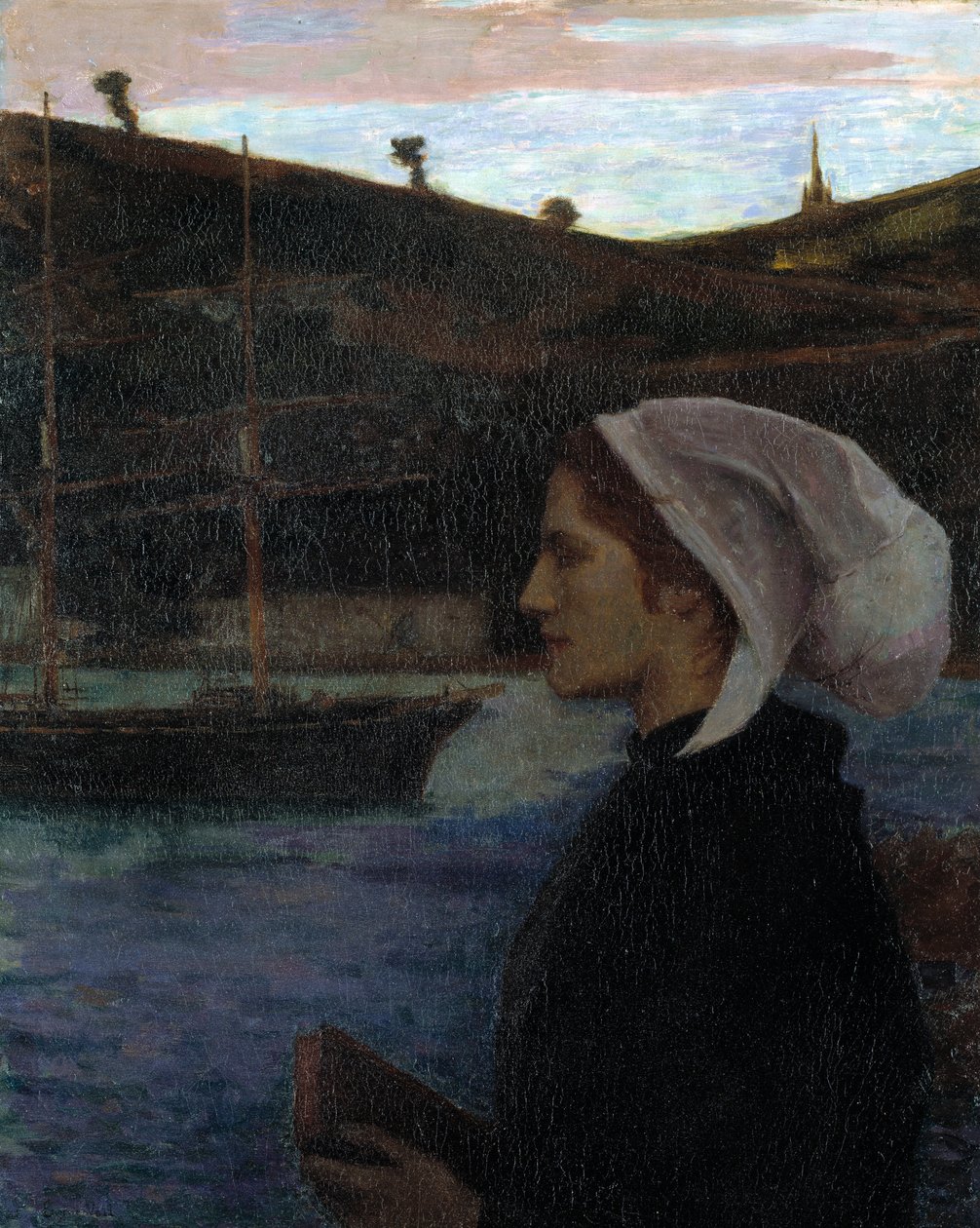 A Breton Sunday by Eugene Laurent Vail