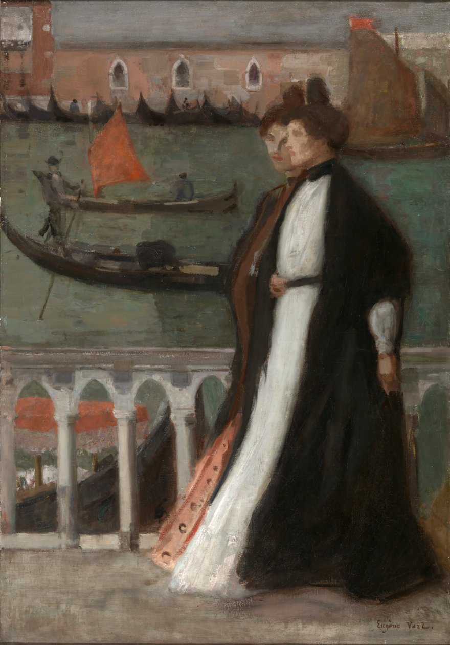 Along the Riva by Eugene Laurent Vail