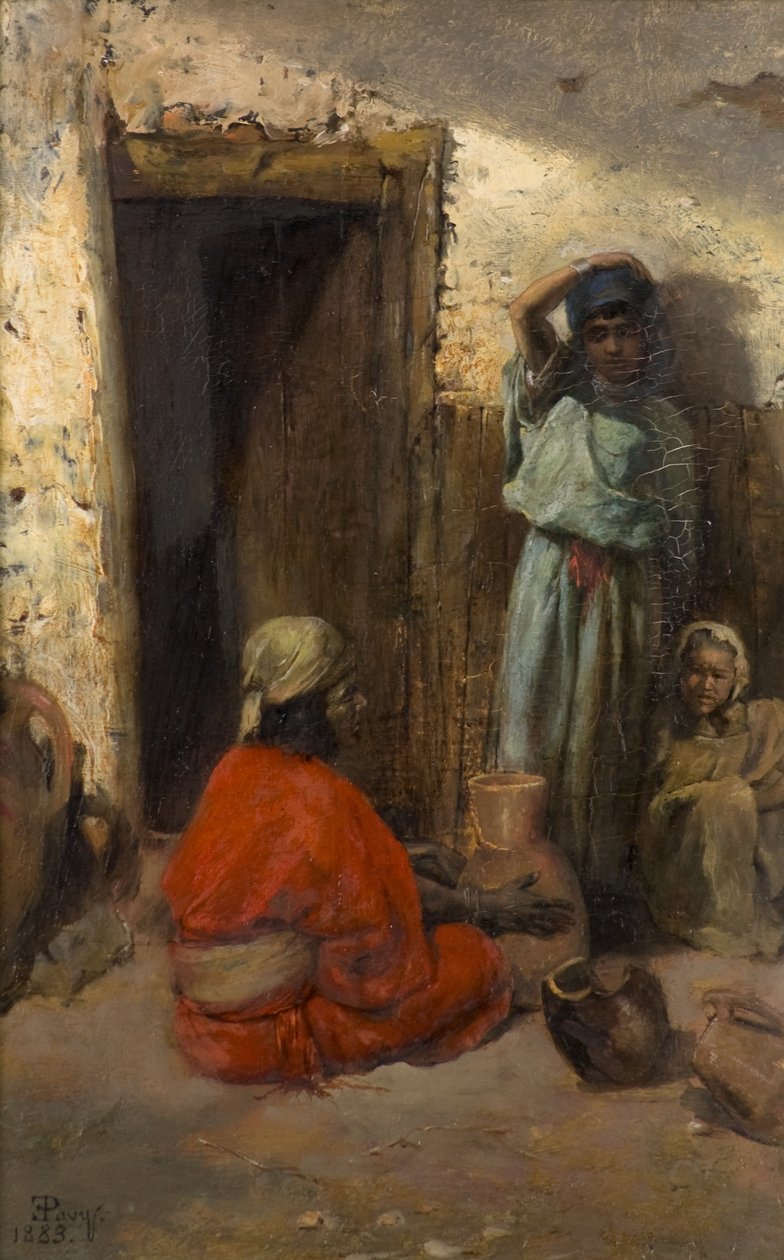 An Arab Street by Eugene Pavy