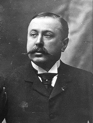 Portrait of Salomon de Gunsburg by Eugene Pirou