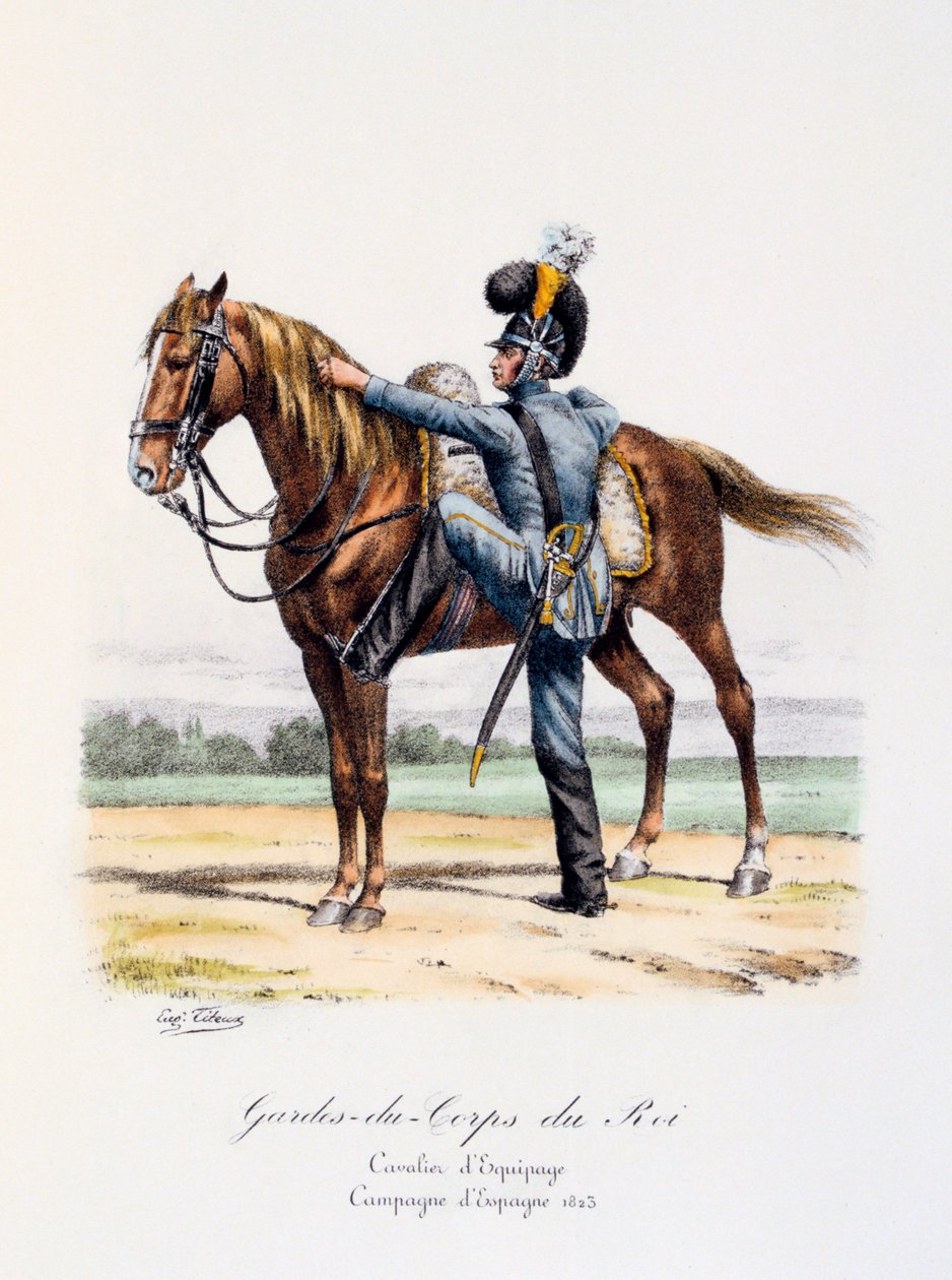 Gardes-du-Corps de Roi, Cavalier d
