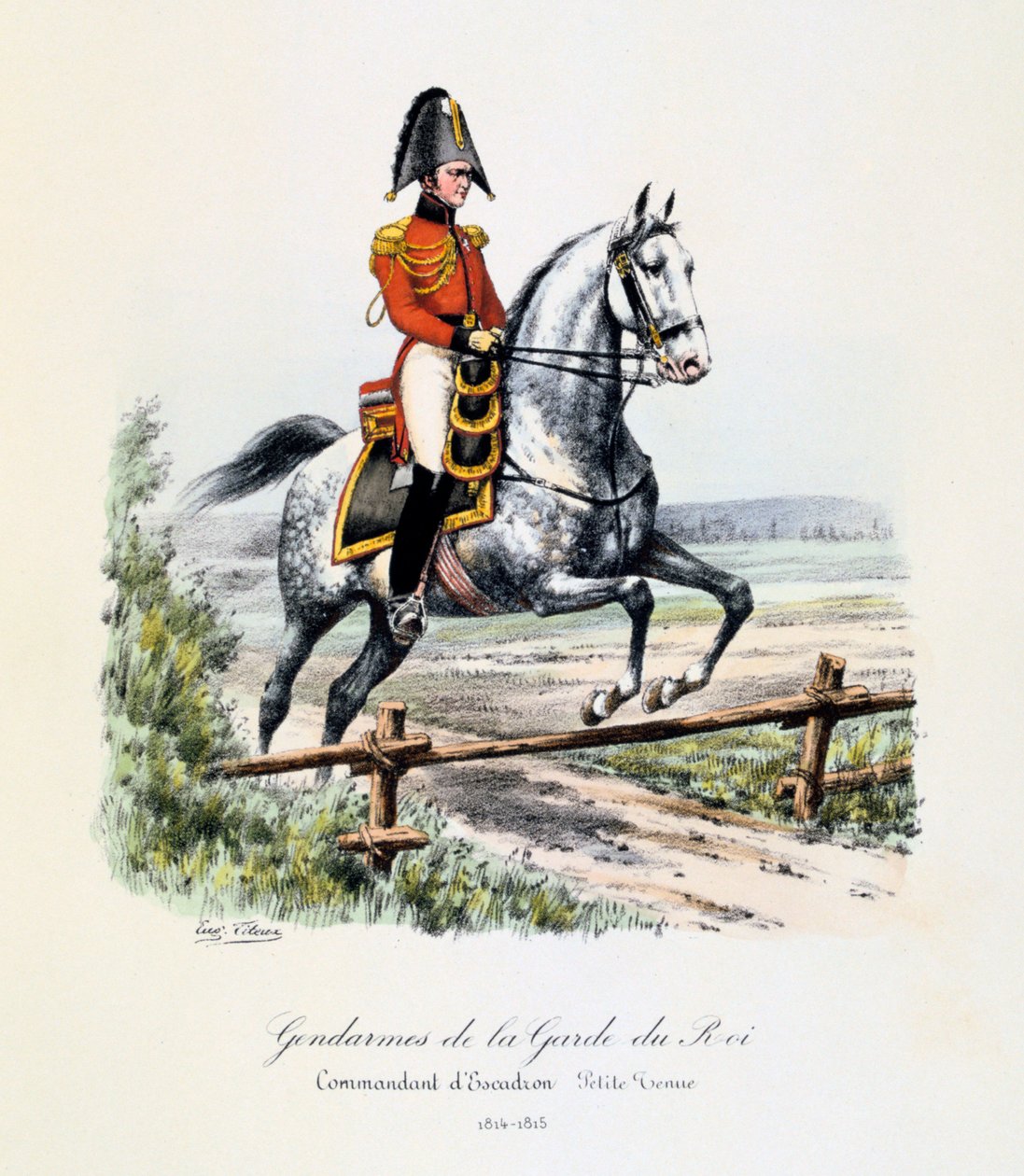 Gendarmes de la Garde du Roi, Commandant d