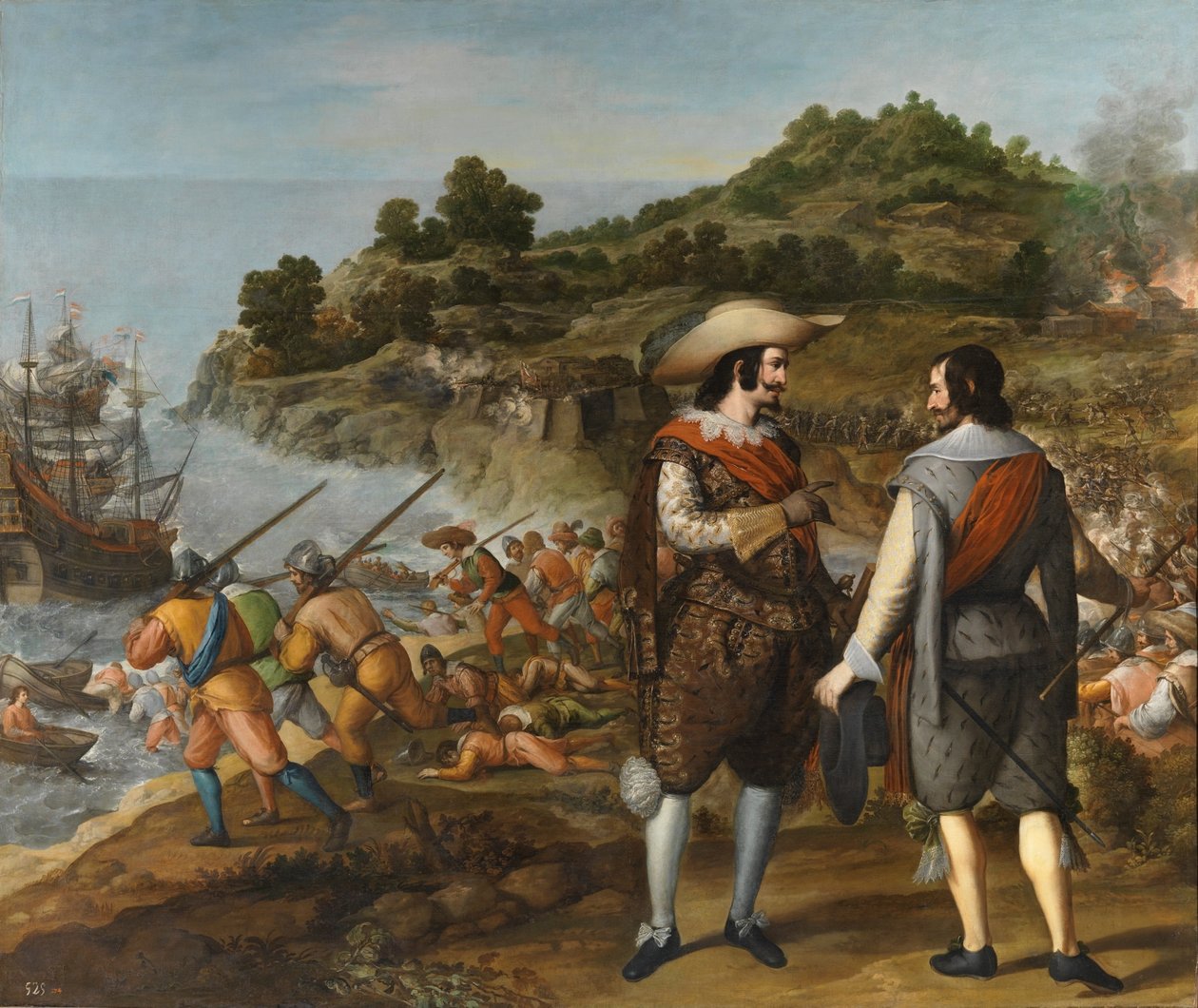 The Recovery of San Juan de Puerto Rico by Eugenio Caxes
