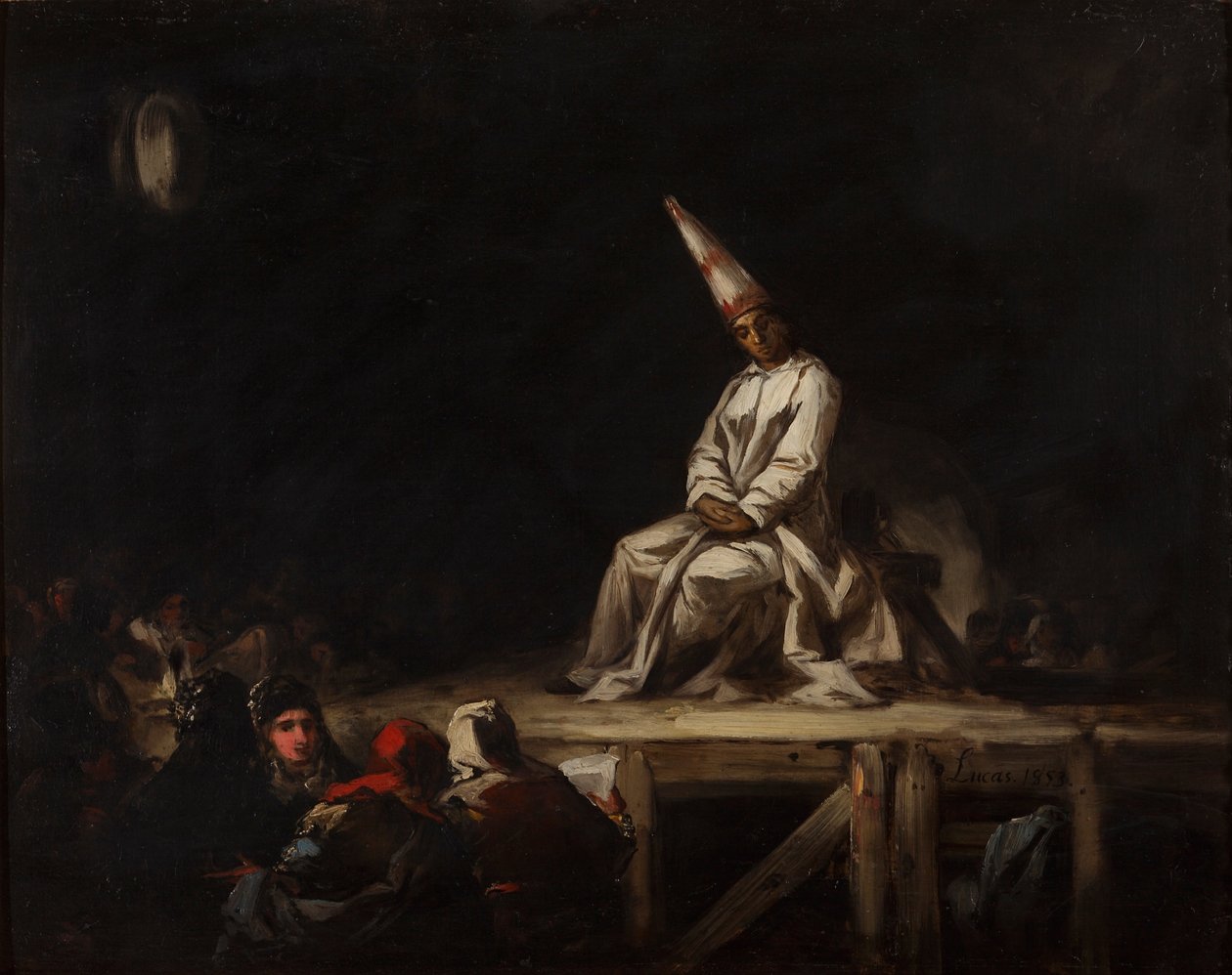 Auto-da-fé by Eugenio Lucas Velázquez