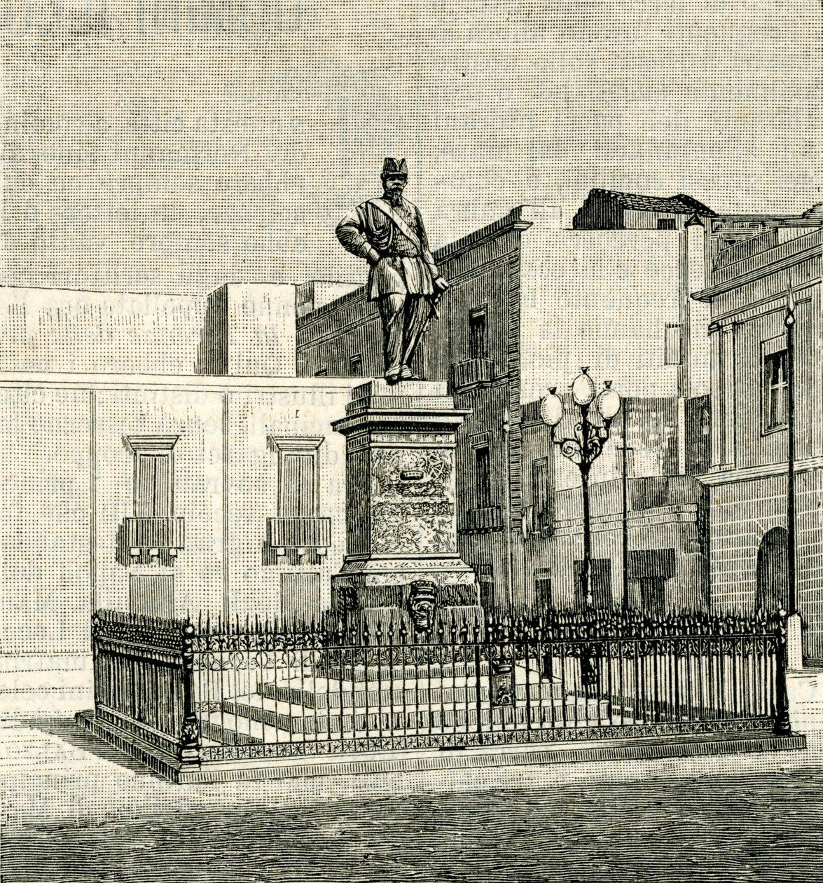 Monument to Vittorio Emanuele II, by Eugenio Maccagnani, Lecce, Apulia, Italy by Eugenio Maccagnani