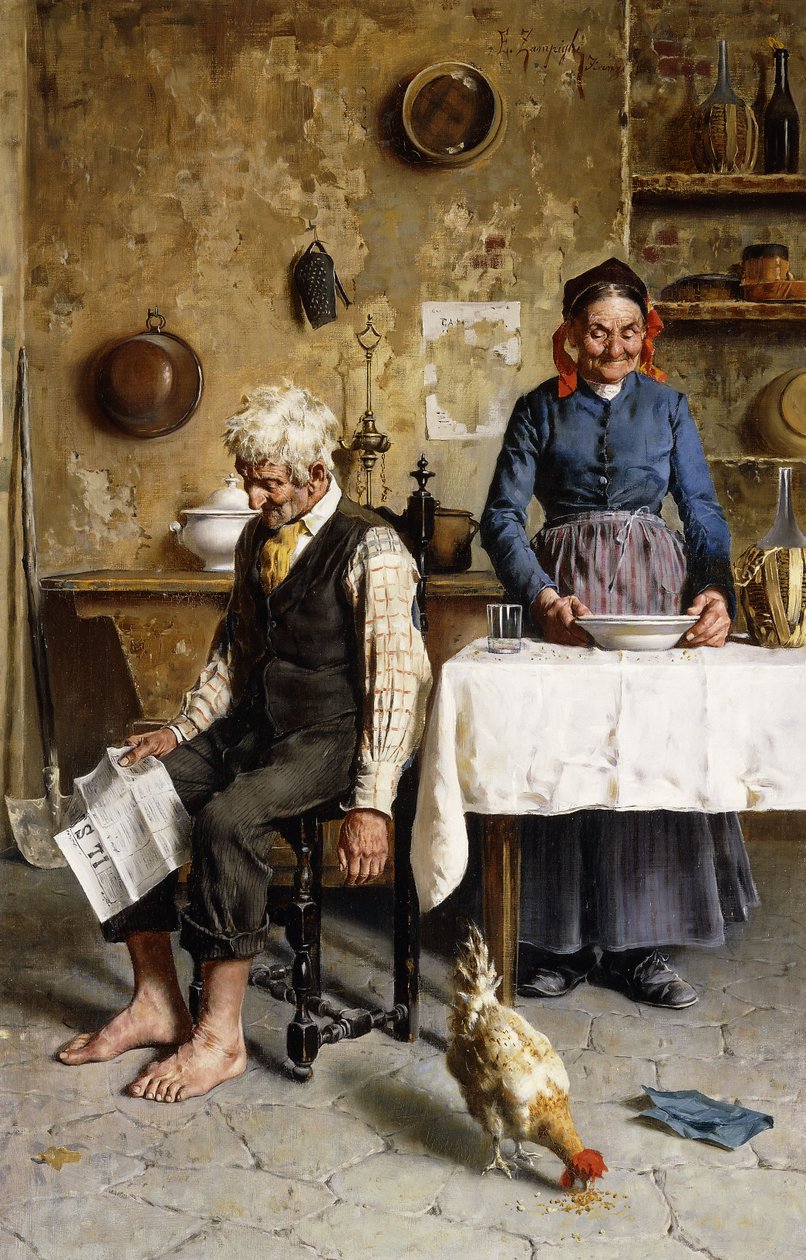 Domestic Bliss by Eugenio Zampighi