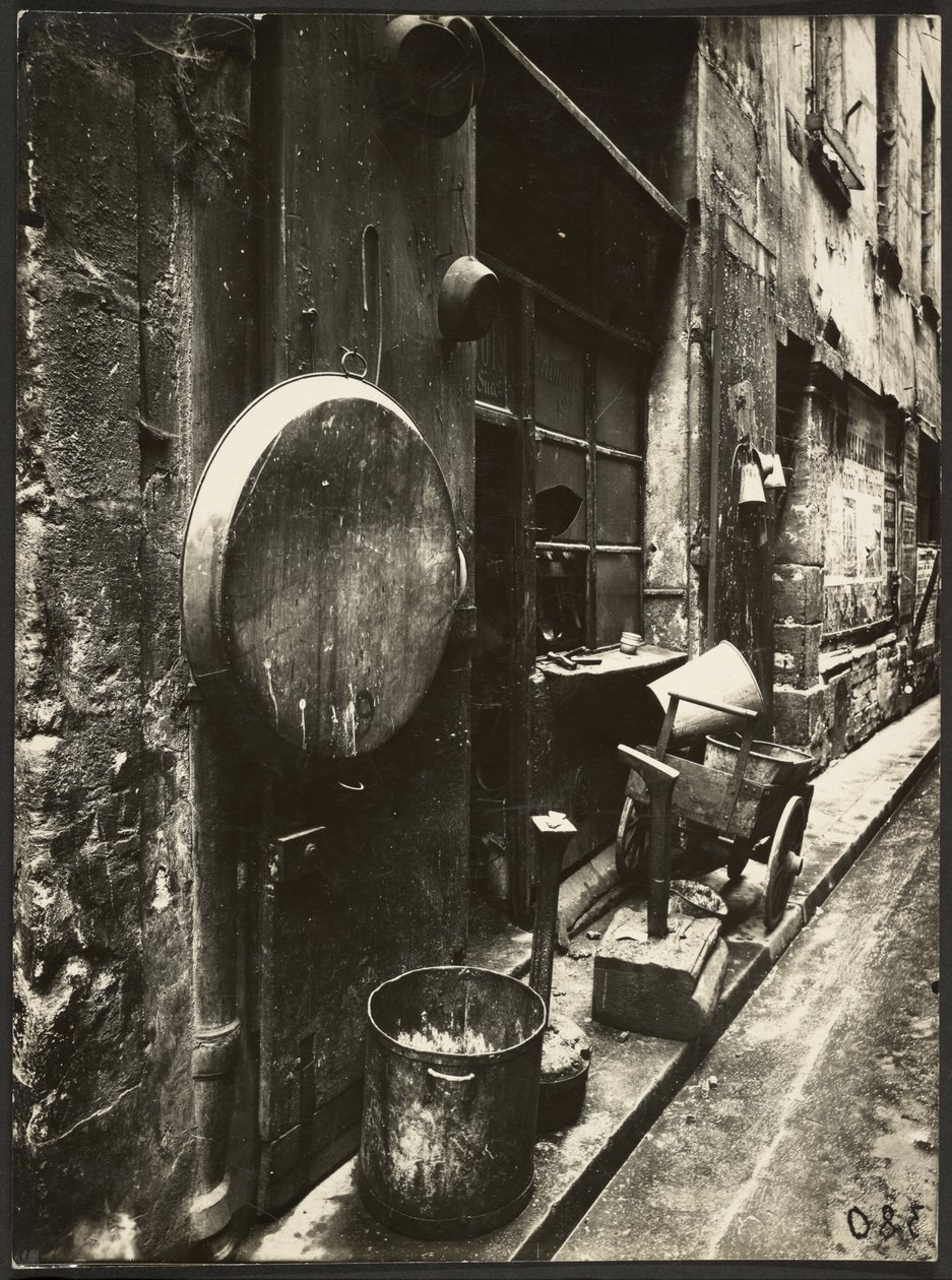 Rue de la Reynie by Eugène Atget